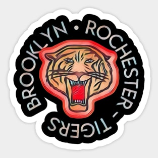 Brooklyn/Rochester Tigers Football Sticker